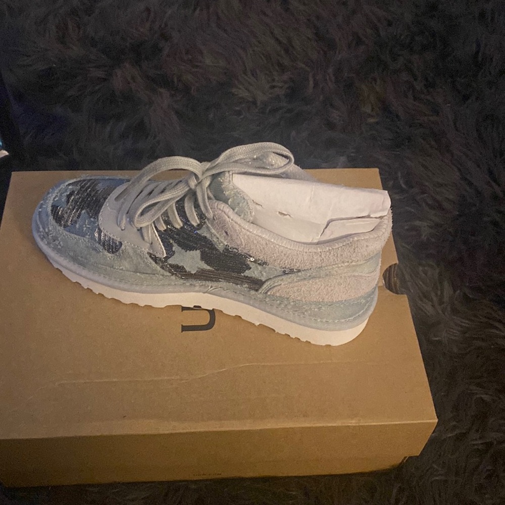 Ugg Denim Sneaker Sequins 8